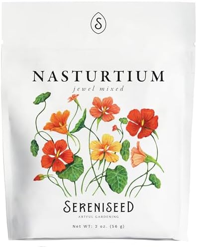 Sereniseed Jewel Mixed Nasturtium Seeds (2 oz)