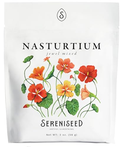 Sereniseed Jewel Mixed Nasturtium Seeds (2 oz)