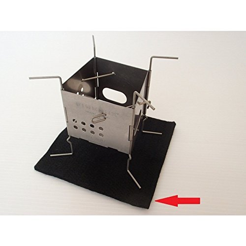 カーボンフェルト 23cmX23cmX2.8mm 耐火 アウトドア 卓上コンロ防火に カーボンフェルト 23cmX23cmX2.8mm 耐火 アウトドア 卓上コンロ防火に