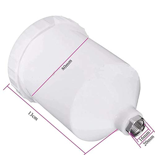 Pot de rechange en plastique ABS 600 ml avec connecteur fileté 20 mm