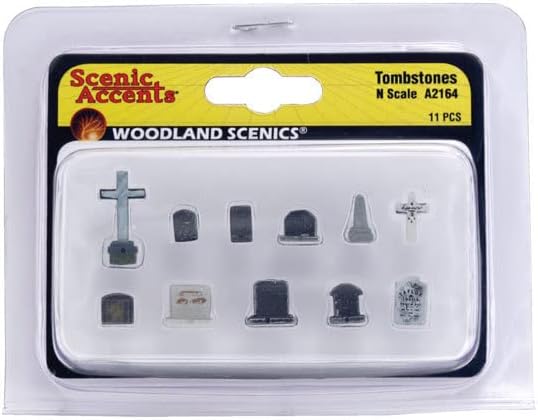 Woodland Scenics N Tombstones