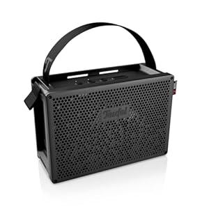 Teufel MYND - Tragbarer Bluetooth Lautsprecher Wasserdicht IP67, 2.1 System mit bis zu 42 Std Akkulaufzeit, Powerbank Funktion - Warm Black