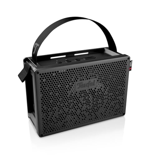 Teufel MYND - Tragbarer Bluetooth Lautsprecher Wasserfest IP67, 2.1 System mit bis zu 42 Std Akkulaufzeit, Open Source Project, Powerbank Funktion - Warm Black