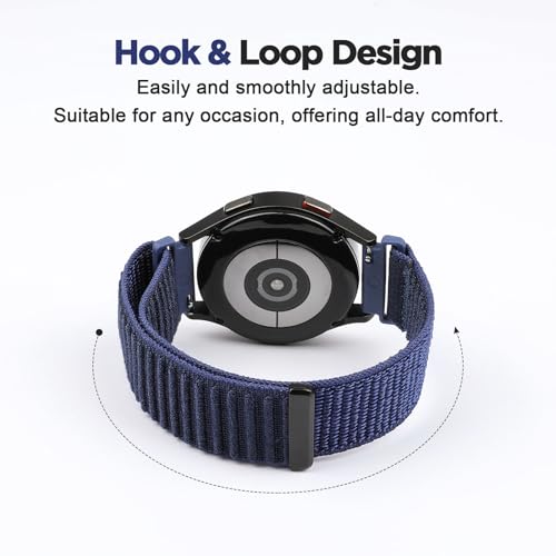 Image of Compatible with Garmin Forerunner 265 /255 /Venu 3 /Venu 4 Strap Nylon Compatible withHuawei Watch GT6 46mm /GT5 /GT4 /GT3 /GT2 46mm Band 22mm Quick Release