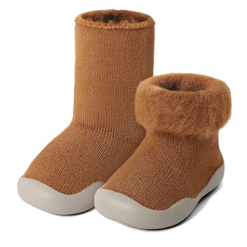MK MATT KEELY Lauflernschuh Baby Winter Sockenschuhe Warm Plüsch...