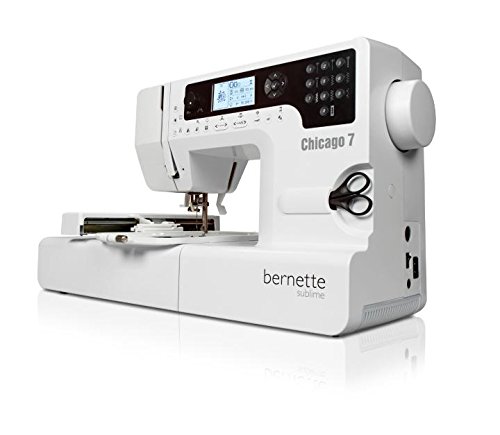 Máquina de Bordar e Costurar Bernette Bernina Chicago 7 Máquina de Bordar e Costurar Bernette Bernina Chicago 7