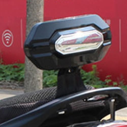Coussin de siège de sécurité pratique et dossier de moto amovible - 3