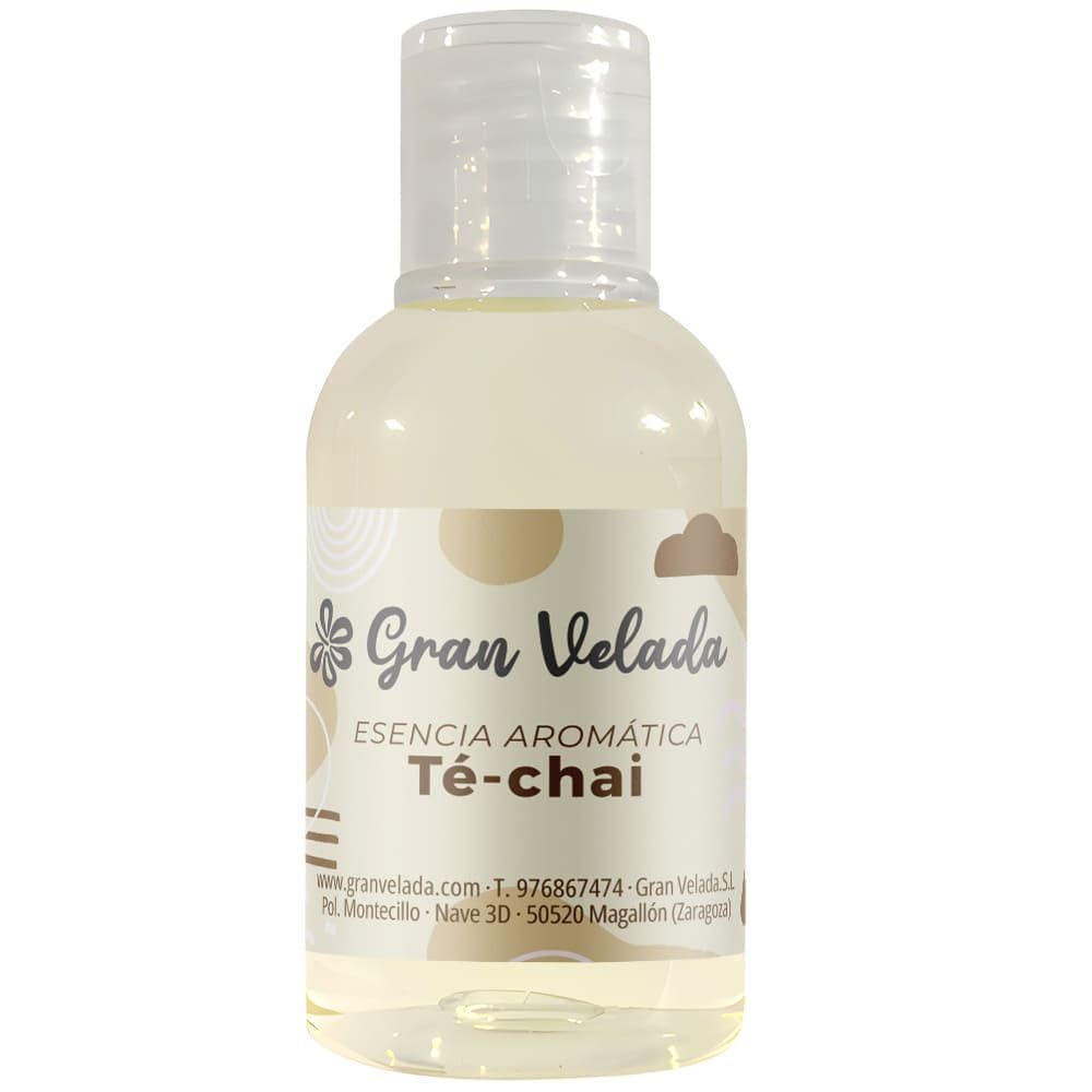 Gran Velada - Olejek zapachowy Tee Chai 1000 ml | Olejek zapachowy do świec, mydła i kosmetyków, aromat korzenny, profesjonalny do zapachów do pomieszczeń i produktów typu "zrób to sam", wysoko