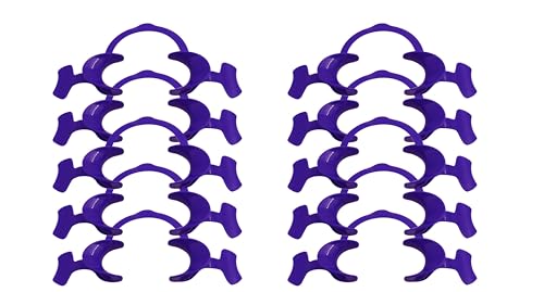 Image of Dentosmile Flexi Eco Cheek Retractors Mouth Opener with Wings in Purple Colour - Large (10)