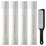 Shaper Plus - Extra Hold Hairspray - Includes Stylish Comb - 10.6 OZ - 4-Pack