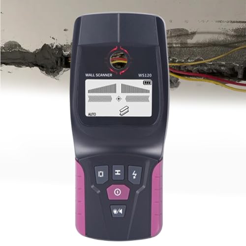 Scanner Da Parete Multifunzionale, Rilevatore Da Parete, Rilevatore Di Cavi E Fili Sotto Tensione In PVC Per Tubi Dell'acqua, Adatto Per Rilevare Cavi Metallici, In Legno E CA Nascosti Nel Muro