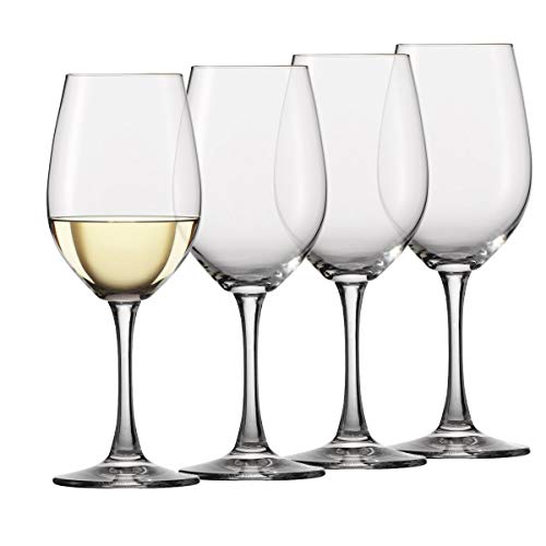 Circleware Uptown Wine Glasses, Set Of 4, Drinking Glassware For Water, Juice, Beer Liquor And Best Selling Kitchen & Home Decor Bar Dining Beverage Gifts, 15.75 Oz, Clear #TOP7