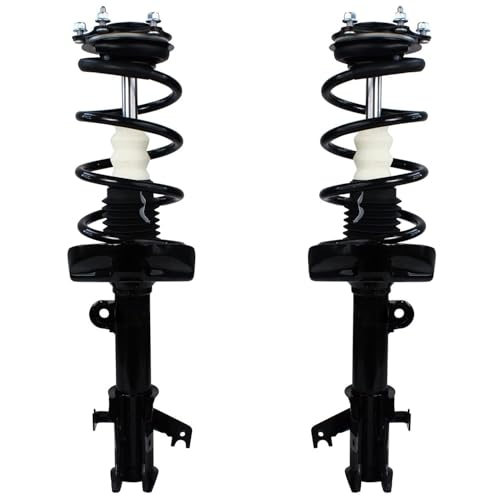 Image of Detroit Axle - FWD Struts Kit for 2012 2013 2014 Honda CR-V, 4 Struts with Coil Spring Assembly 4 Stabilizer Sway Bars Links Front and Rear Replacement Suspension