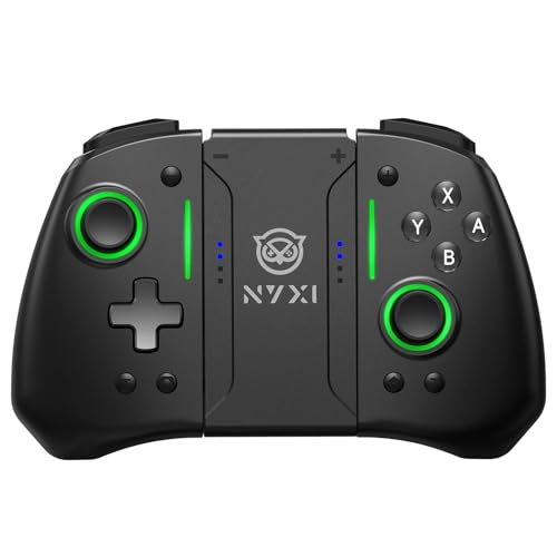 NYXI Hyperion Pro Wireless Controller for Nintendio Switch/Switch OLED, Hyperion switch controller with Hall Effect Joystick, Programmable, 6-Axis Gyro, Turbo & Vibration