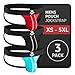 Real Men 0in Nylon Strapped Jocks B Pouch Xl 3pk Blk/Lt Blu/Red Mens Underwear Bikini Underwear For Men Pack Mens Gstrings And Thongs Jock Strap For Biking Jock Strap Fashion Comfy Jockstrap