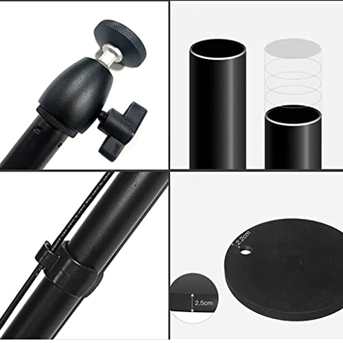 Soporte para proyector de suelo regulable en altura con carga de 3.5 kg 6