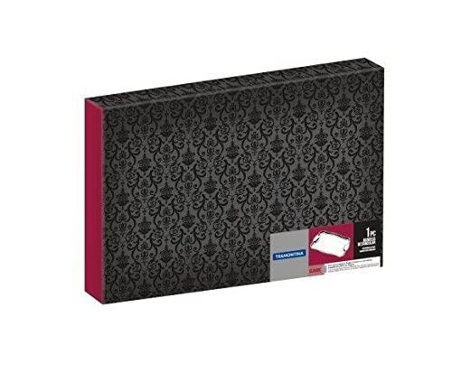 Tramontina 61440420 Bandeja Retangular em Aço Inox com Alças, Prata, 42 X 29 cm