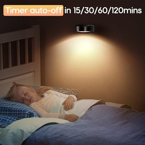 Image of Picture Light for Wall Display Rechargeable with Remote, Wireless Painting light 3PACK, Brightness Dimmable with 3 Color Temp, Art Display Accent Lighting, Timmer Auto-OFF for Frame Gallery Portrait