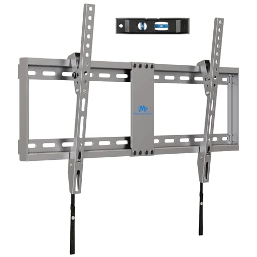 Mounting Dream TV Wall Mount for Most 37-75 Inch Televisions, Universal Tilt TV Mount Fits 16", 18", 24" Studs, Max VESA 600x400mm, 132lbs, Low Profile Flat Wall Mount Bracket, MD2968-LK