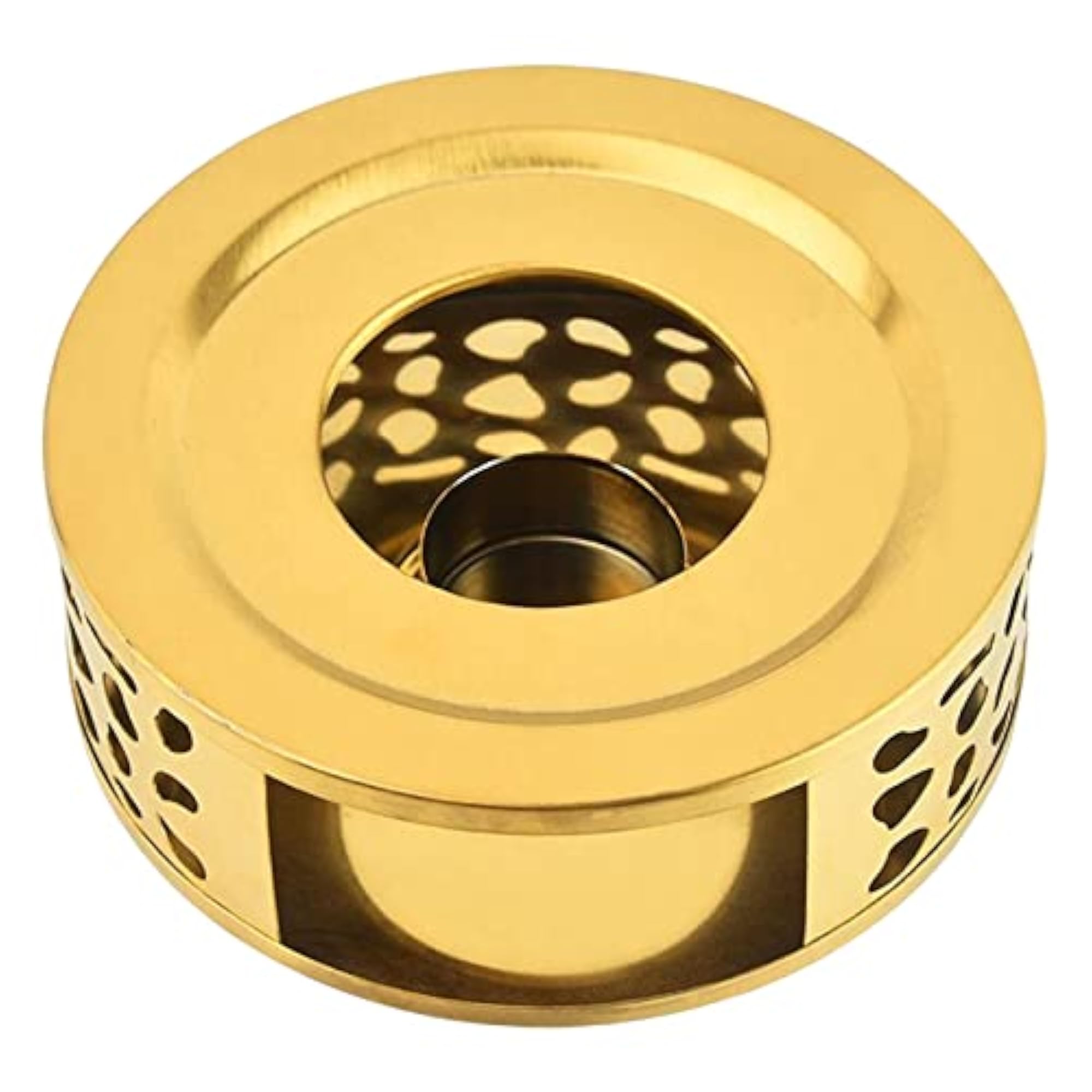 SDR Circular Tea Teapot Warmer with Stainless Steel Base