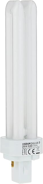 Osram Dulux D 26W 840 Cool White G24d-3 (4000k) Compact Fluorescent Lamp