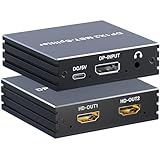 MST DisplayPort to デュアル HDMI アダプター 4K@60Hz マルチモニター プリッター 分配器 デュアルモニター DP 1.2 to 2 HDMI Windows MST拡張モード対応