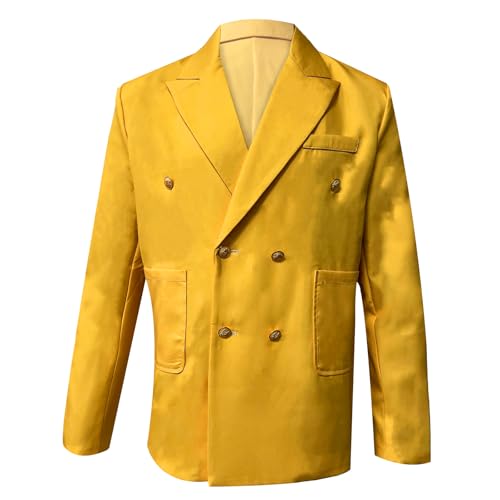 Mens Casual Business Office Work Blazers Sport Coat Long Sleeve Open Front Double Breasted Wedding Party Suit Jackets3