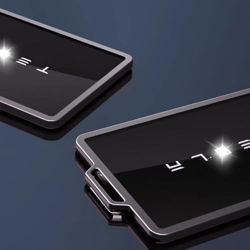 Image of Tesla Transparent Key Fob Cover 2PCS Ultra Thin Full Protection Compatible with Model 3 Y X S Cybertruck