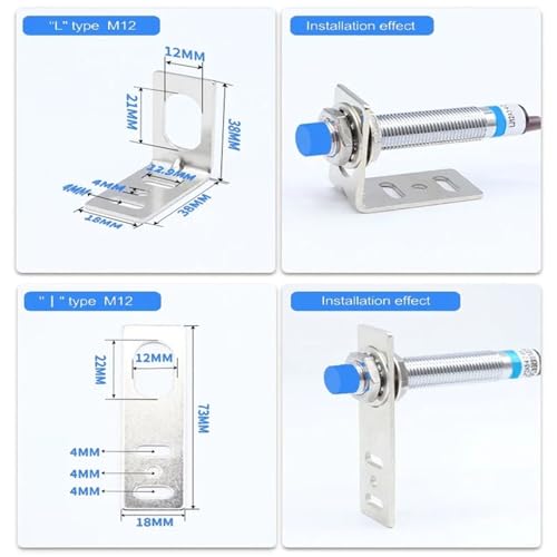 Capteur inductif M12 pour automatiser le contrôle de position machine - 4
