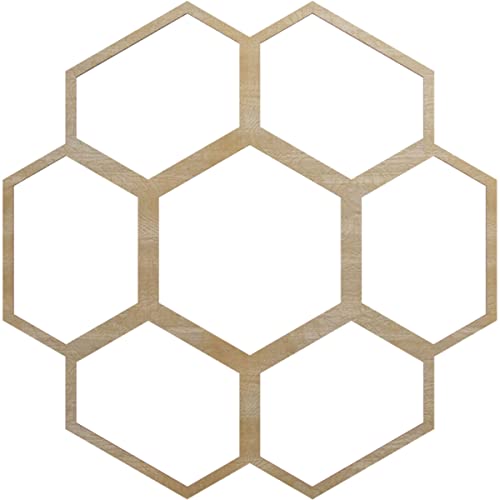 Image of Ekena Millwork 32 inchOD x 11 1 /4 inchID x 3 /8 inchT Florin Wood Fretwork Pierced Ceiling Medallion, Birch