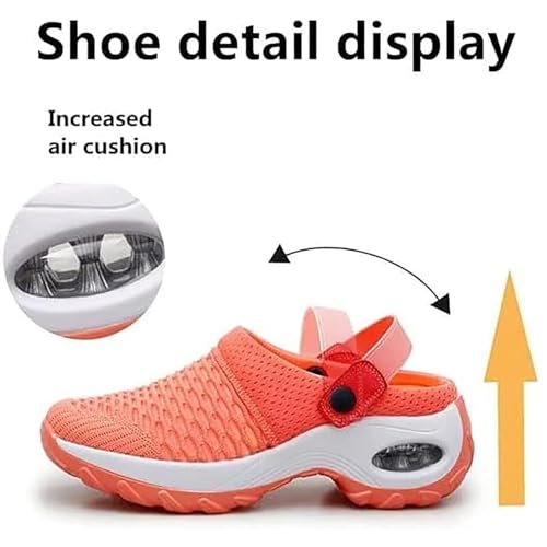 Zapatos ortopédicos de mujer con soporte para arco y cámara de aire 4