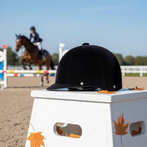 Casco de equitación ajustable predolo para jinetes con diseño cómodo y versátil 4