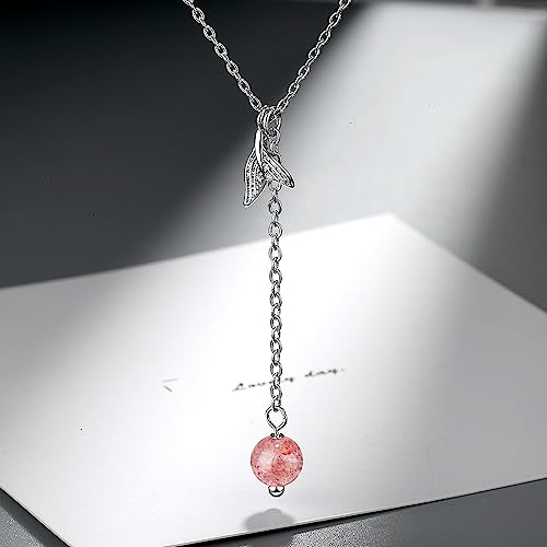 Collier cristal de fraise le bijou cadeau idéal pour anniversaire