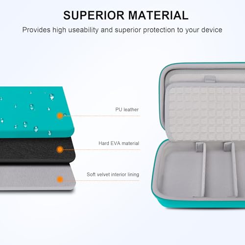 Image of Elonbo Diabetic Supplies Travel Case for Glucose Meter Diabetes Testing Kit | Portable Diabetes Testing Kit Storage Organizer Bag, Glucose Meter Insulin Pen Carrying Case for Test Strips Lancets, Green
