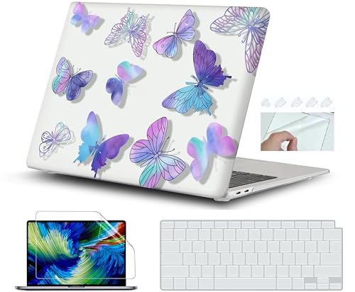 Image of Case Compatible with MacBook Pro 13 inch Case 2024 2023-2016 M1 M2 A2338 A2289 A2251 A2159 A1706 A1989 Plastic Hard Shell Case Cover (Design15)