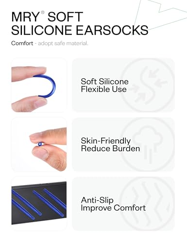Image of Mryok Replacement Earsocks for Oakley Square Wire 2 (2014) Sunglasses - Options