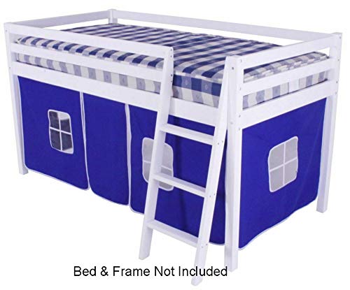 Preisvergleich Produktbild HLS Blaues Zelt für Hochbett, Hochbett