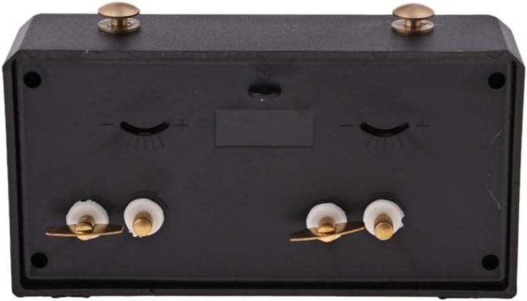 Chess Timer,Analog Chess Clock Timer Mechanical Black No Battery Required Easy Reset for Chinese Chess Other Competitions (Black)