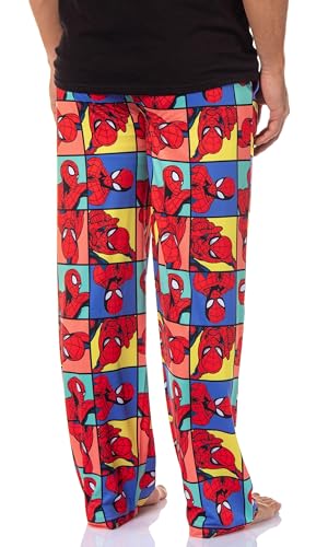 Marvel Comics Men's Superhero Character Sleep Adult Lounge Pajama Pants4