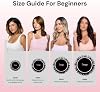 Cepillo redondo iónico de cerámica L'ANGE HAIR VolumePro extralargo, negro | Para secado, rizado y peinado | Añade volumen, reduce el frizz y realza el brillo | Ideal para cabello extralargo (53mm) 6