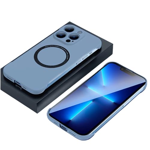 Coque sans cadre pour iPhone 14 Pro Max anti-empreintes