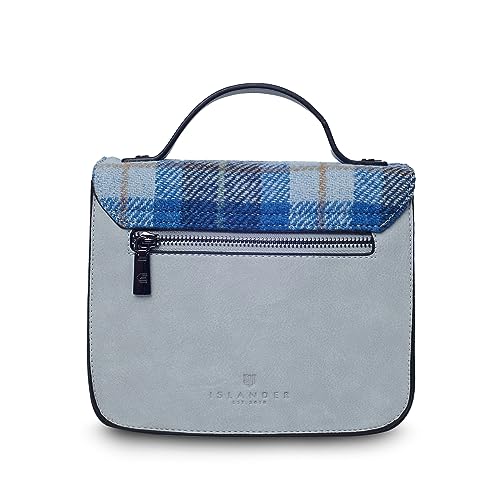 Image of Islander The Calton Satchel - Ladies Satchel With HARRIS TWEED - Small and Medium