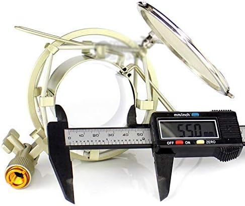 54-60mm Metal Mount Stand Microphone Spider Shockproof Mic Wind Screen The Shock Mount can Effectively handling Noise image 3