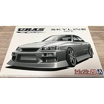 Amazon | アオシマ URAS ER34 スカイライン 25GT-t 1／24