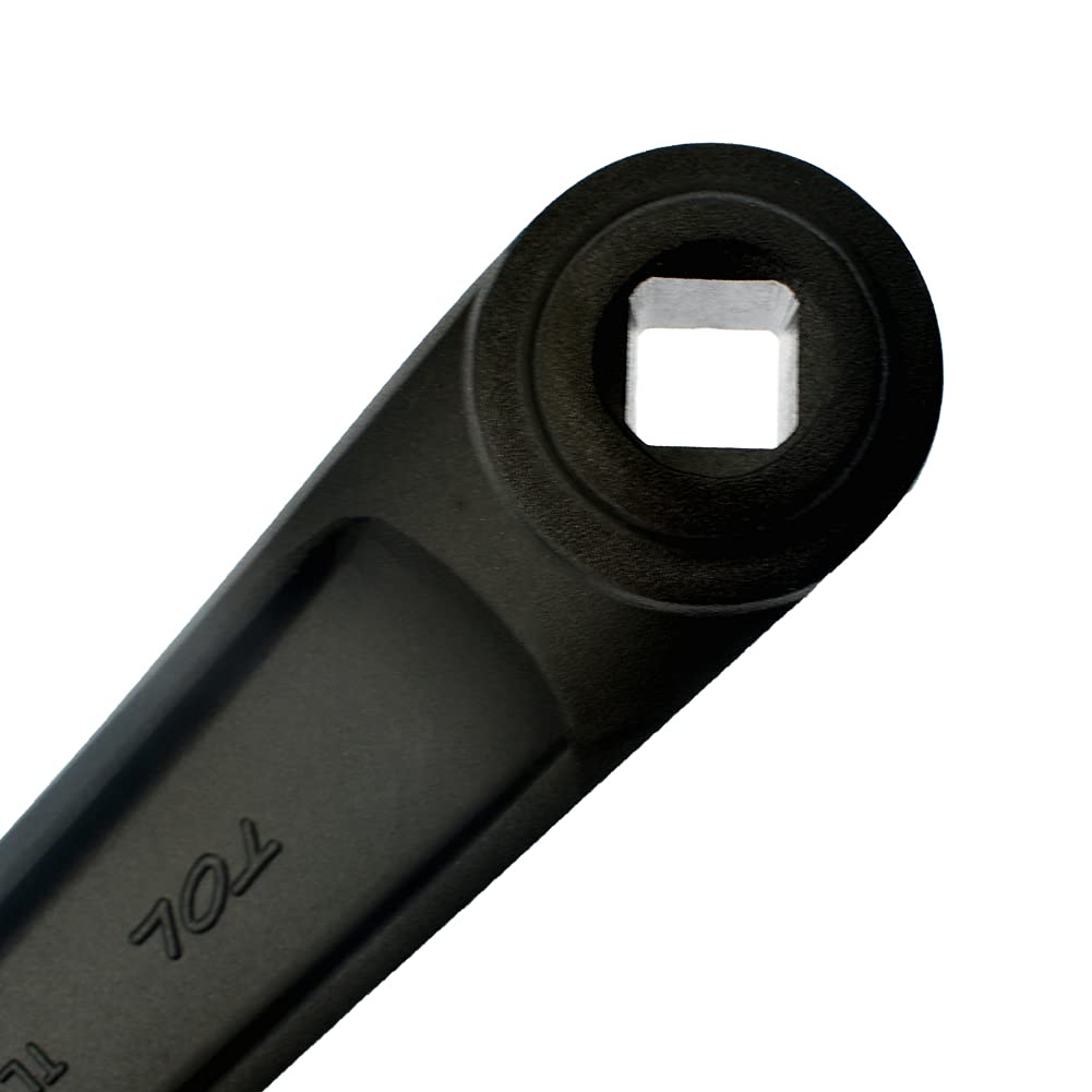 Manivelle Gauche En Alliage D'aluminium De 170 Mm Pour Vélo - Accessoire De Rechange élégant Pour Réparateurs De Vélo (#1