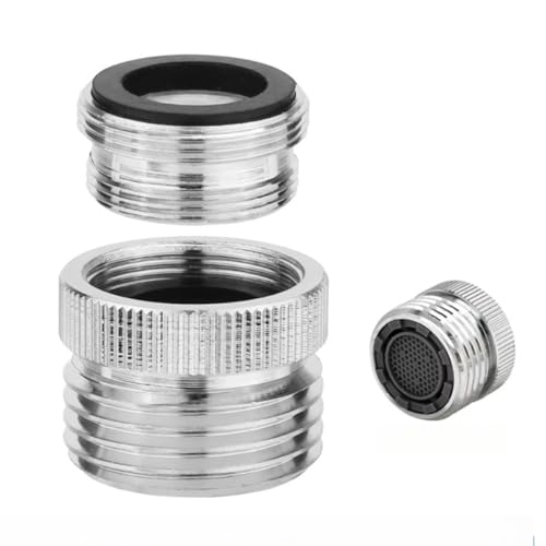 Yorkplace Faucet to Hose Adapter, Sink Faucet to Garden Hose Adapter, Faucet Adapter to Garden Hose for Kitchen and Bathroom, hose attachment to sink,3/4