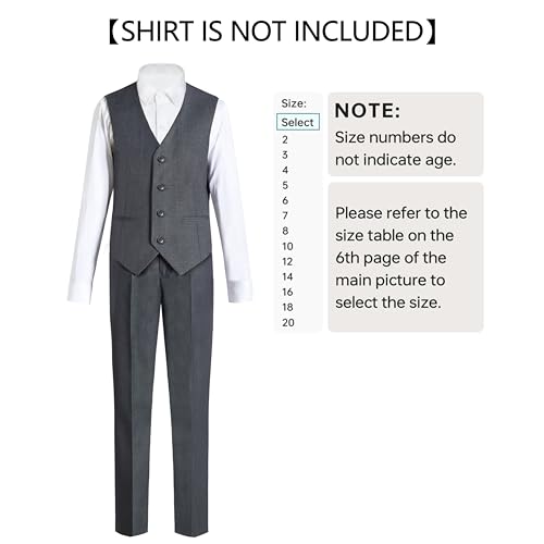 Image of Happy Dolphin Boys Suit Set with Adjustable Waist | Available in 3 Fits: Slim, Regular, Husky