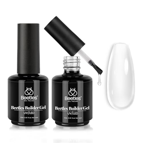 Beetles Gel Polish BT-BG044CA Beetles Builder Gel 7 In 1 Clear Builder Nail Gel Set cover