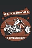  Old School Biker - Notizbuch / Notizheft / Tagebuch A5 liniert über 120 Seiten zum planen, organisieren, notieren und skizzieren: Übungsheft für ... 6x9 zoll für deine Gedanken (Notizbücher)