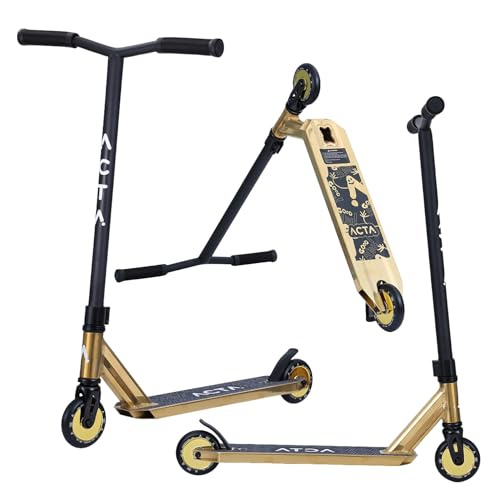 ACTA Patinete Freestyle - Modelo KSP - Neochrome/Gold (Gold)